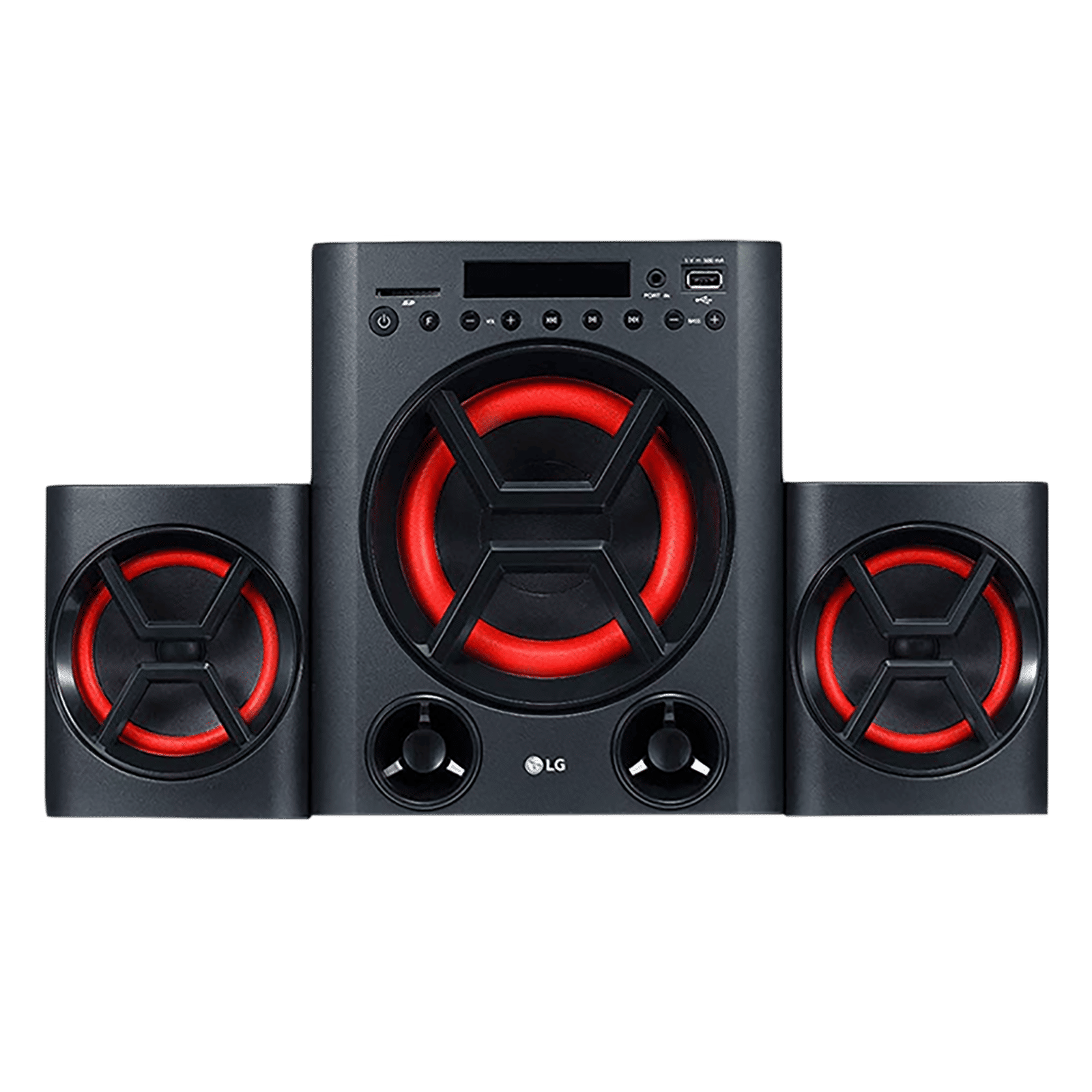 Buy LG 40W Multimedia Speaker Deep Bass Sound 2 1 Channel Red buy-lg-40w-multimedia-speaker-deep-bass-sound-2-1-channel-red
